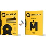 Hız Yayınları LGS 8. Sınıf Hız Yayınları Soru Bankası ( Matematik-Paragraf) -Ahşap Telefon Tutucu
