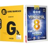 Hız Yayınları Lgs Geometri Soru Bankası ve Yeni Nesil Matematik Soru Bankası Çek-Kopar
