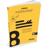 Hız Yayınları Türkçe Paragraf Soru Bankası 8. Sınıf LGS Hazırlık 13-14 Yaş Tüm Konular Tek Kitap