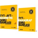 HIZ YAYINLARI TYT - AYT GEOMETRİ + TYT PARAGRAF SORU BANKASI