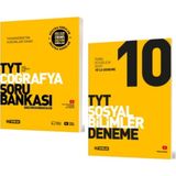 Hız Yayınları Tyt Coğrafya Soru Bankası + 10 Lu Sosyal Bilimler Deneme - Soru Bankası + Deneme
