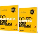 Hız Yayınları TYT Matematik Soru Bankası - TYT-AYT Geometri Soru Bankası 2'li Set