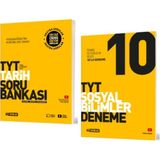 Hız Yayınları Tyt Tarih Soru Bankası + 10 Lu Sosyal Bilimler Deneme - Soru Bankası + Deneme