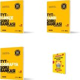 Hız Yayınları Yayınları Tyt Türkçe Tarih ve Coğrafya Sözel 3lü Set Soru Bankası + Planlama Defteri - Video Çözümlü