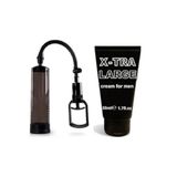 Hızlı Express Lovetoy 20 Cm Süper Vakum Penis Pompası + X-Tra Large Krem 50 Ml