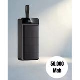 Hızlı Şarj Destekli 50.000 Mah Powerbank 4 Usb Portlu