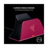 Hızlı Şarj Istasyonu - Ps5 Kablosuz Kumanda Için Hızlı Şarj Istasyonu (Hızlı Şarj, Kavisli Kabuk Tasarımı Tek Elle Çalıştırma, USB Şarjı) Beyaz - standart