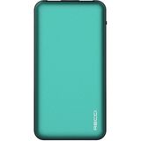 Hızlı Şarj Özellikli Powerbank Recci RPB-P05 Greeny Serisi LED Işık Göstergeli 22.5W 10000mAh Yeşil