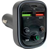 Hızlı Şarj Ve Bluetooth Destekli Çok Fonksiyonlu Araç Şarj Ve Fm Verici