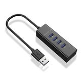 Hızlı USB Çoklayıcı 3.0 HUB USB Çoğaltıcı 4 Port 5 Gbps Hızlı Sarj