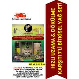 Hızlı Uzama & Dökülme Problemleri Amaçlı 7'li Bitkisel Yağ Seti (Argan, Biberiye, Tatlı Badem,hint,ylang Ylang) - 160 ml