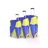 hızlıvaliz KILIFLACİSARISET My Saraciye Valiz Kılıfı Bavul Koruyucu 3Lü Set (Lacisari)