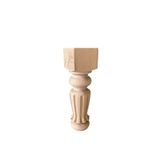 HİZMET AHŞAP Ahşap Ayak Masa Ayağı Sehba Ayağı Dolap Ayağı 6x6x20 cm