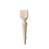 HİZMET AHŞAP Ahşap CNC Torna Ayağı dolap,komidin,dresuar,koltuk,masa ayakları 8x8x35 cm TEKLİ