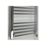 Hizmetterm 50x100 cm Elektrikli Krom Havlupan