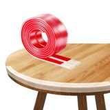 Hizolvio 1,5 x 1,5 cm Genişlik Bebek Korumalı Köşe Koruyucuları, 17 ft Uzunluk Mobilya Köşe ve Kenar Güvenlik Tamponları İçi Boş Şok Emici Tasarımlı Şeffaf