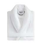 Hızsoy Tekstil Jakarlı Lux Unisex Bornoz (BEJ, S)