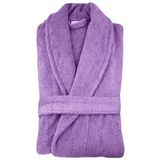 HIZSOY TEKSTİL Unisex Bornoz (Mor, L)
