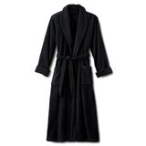 HIZSOY TEKSTİL Unisex Bornoz (Siyah, 4XL)