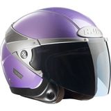 Hjc Arty Vıolet Lıght Purple Açık Motosiklet Kaskı 121007 - Mor - XS