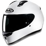 Hjc C10 Beyaz Kapalı Motosiklet Kaskı - White Xl