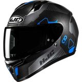 Hjc C10 Kask Aspa Mc2 XL Beden Gelişmiş Polikarbonat Kompozit Malzeme ile Uyumlu HJC