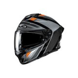 HJC C71 Faber MC7 Kapalı Motosiklet Kaskı Gri Turuncu