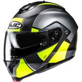 Hjc C91N Jyn MC3HSF Modüler Motosiklet Kaskı – Çeneden Açılır, Güneş Vizörlü, Ece Onaylı - XL