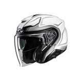 HJC F31 Bask MC10 Yarım Motosiklet Kaskı Beyaz Gri