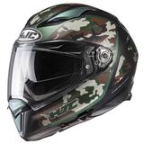 HJC F70 Katra Full Face Kamuflaj Desenli Motosiklet Kaskı