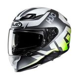 Hjc F71 Bard MC4HSF Motosiklet Kaskı – Hafif, Güneş Vizörlü, Full Face, Ece Onaylı