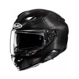 Hjc F71 Güneş Visörlü Kapalı Motosiklet Kaskı Karbon - 2XL