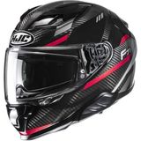 Hjc F71 Kask Carbon Esıra Mc1 - XL