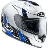 Hjc Fg17 Zodd Mc2 Full Face Motosiklet Kaskı - XS - Beyaz - Siyah - Mavi