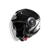 HJC İ40N Vision MC5 Yarım Motosiklet Kaskı Siyah Beyaz