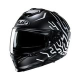 Hjc I71 Celos MC5SF Kapalı Motosiklet Kaskı Siyah Beyaz - 2XL - Siyah - Beyaz