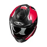Hjc I91 Felio MC1SF Çene Açılır Motosiklet Kaskı Kırmızı - Çok Renkli
