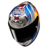 HJC RPHA12 Red Bull Austin GP II MC21 Kapalı Motosiklet Kaskı