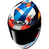 Hjc RPHA12 Red Bull Misano 2 MC21 Kapalı Motosiklet Kaskı - XS - Çok Renkli