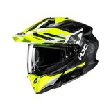 Hjc RPHA60 Dakar MC3HSF Kapalı Motosiklet Kaskı Siyah Neon Sarı - Çok Renkli