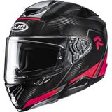 Hjc RPHA72 Carbon Fynex Mc1 Kapalı Motosiklet Kaskı - Çok Renkli