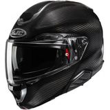 Hjc RPHA91 Carbon Siyah Çene Açılır Motosiklet Kaskı - 2XL