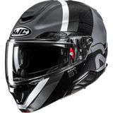Hjc RPHA91 Fensh Mc5 Çene Açılır Motosiklet Kaskı Siyah Gri - XL - Çok Renkli