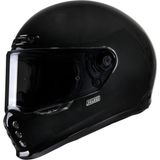 Hjc V10 Kapalı Motosiklet Kaskı Parlak Siyah UV Koruma Özellikli XL Beden Tam Yüz Kask - Renkli
