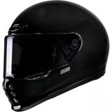 Hjc V10 Retro Siyah Kapalı Motosiklet Kaskı S Beden Aerodinamik Tasarım ile Ekstra Güvenlik