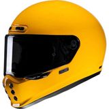 Hjc V10 Sarı Kask Retro Tasarım Fiberglas - Renkli - XL