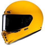 Hjc V10 Sarı Kask Retro Tasarım Fiberglas