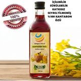 Hk Hakiki Saf Sarı Kantaron Yağı 250ML Içilebilir Sürülebilir Hakikı Kırmızı Kantoron Yağı - 250 ml