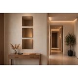 Hk Home Design 25 Cm X 25 Cm 4 Mm Kare Ayna ( Gerçek Bronz Ayna )