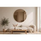 Hk Home Design 50 Cm 4 Mm Yuvarlak Ayna ( Gerçek Bronz Ayna )